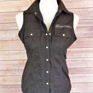 Harley-Davidson Buttin Down Top